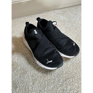 Puma Prowl Slip-On Training Shoes Black Women's Size 8.5